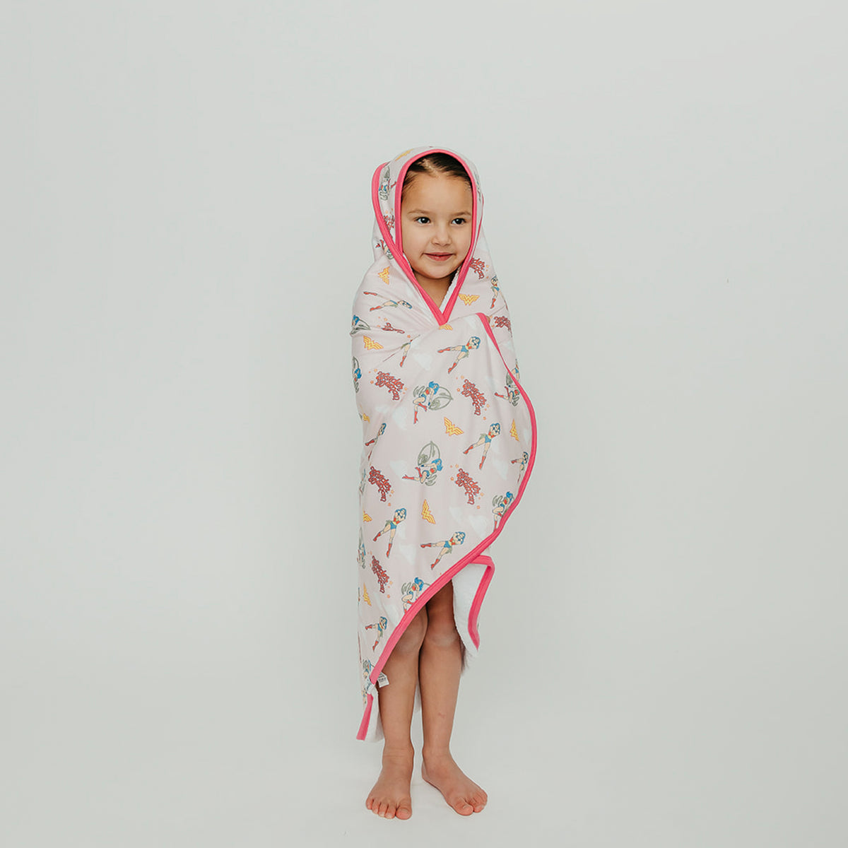 Premium Baby Knit Hooded Towel - Wonder Woman™