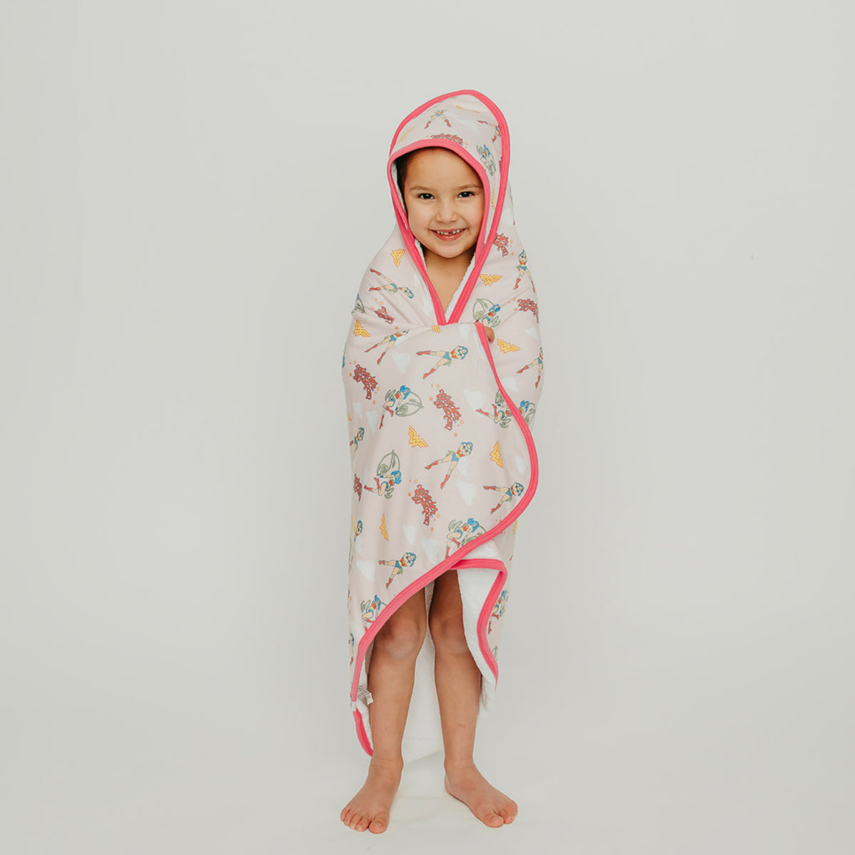 Premium Baby Knit Hooded Towel - Wonder Woman™