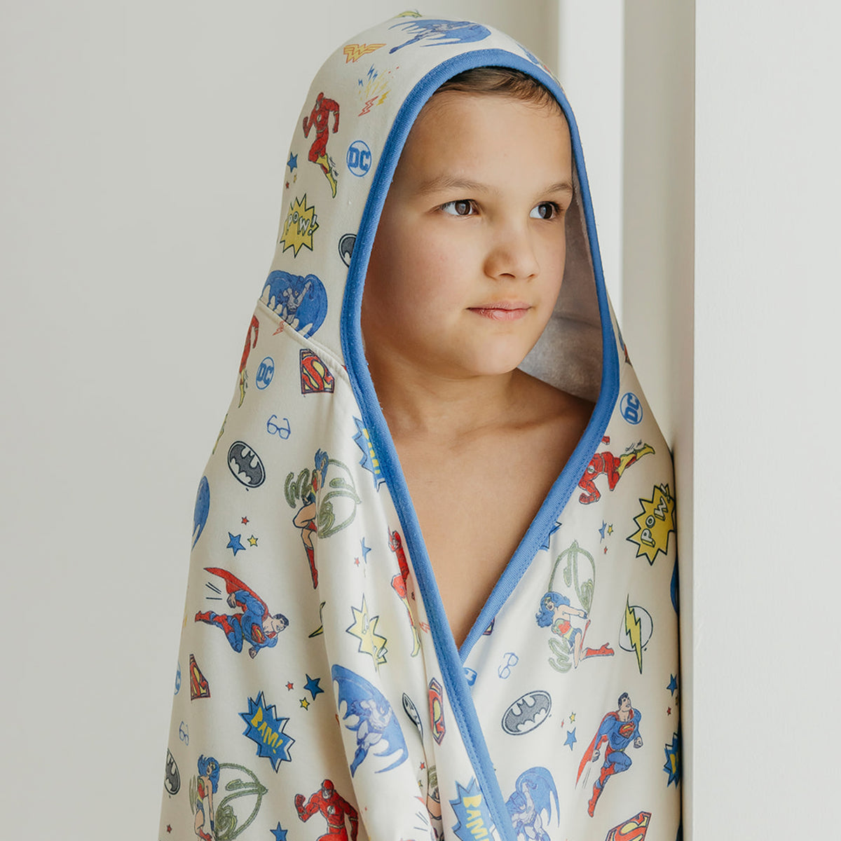 Premium Big Kid Hooded Towel - Justice League™