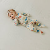 Footed Baby Pants - Justice League