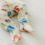 Footed Baby Pants - Justice League