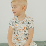 2pc Short Sleeve Pajama Set - Rufus