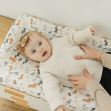 Premium Knit Diaper Changing Pad Cover - Rufus