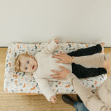 Premium Knit Diaper Changing Pad Cover - Rufus