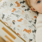 Premium Knit Diaper Changing Pad Cover - Rufus