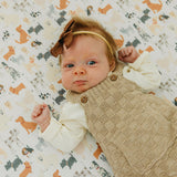 Premium Knit Fitted Crib Sheet - Rufus