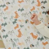 Premium Knit Fitted Crib Sheet - Rufus