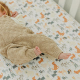 Premium Knit Fitted Crib Sheet - Rufus
