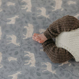 Premium Knit Fitted Crib Sheet - Timber