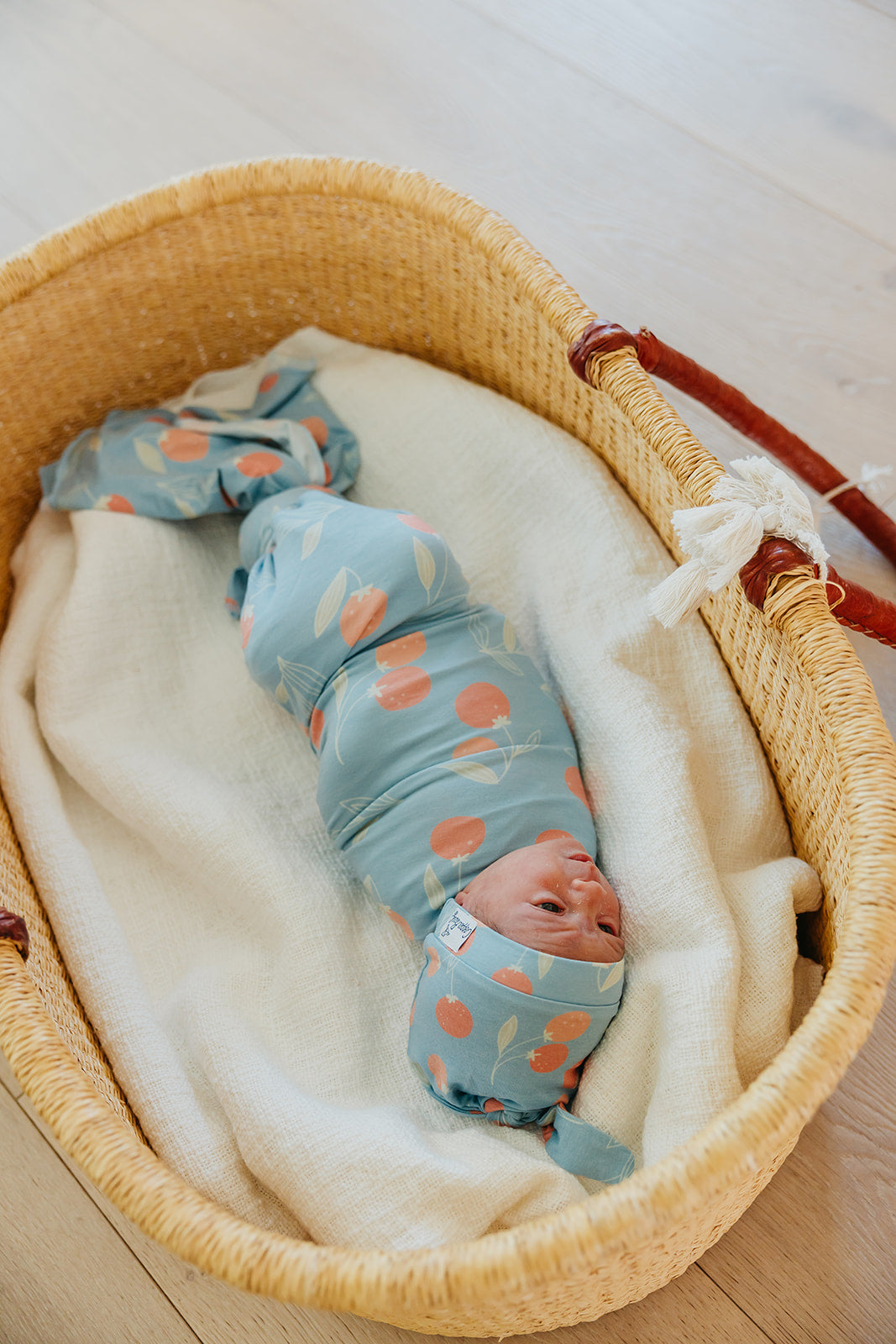 Top Knot Hat - Clementine