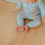 Long Sleeve Bodysuit - Clementine