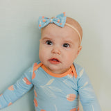 Bowtie Baby Bow - Clementine