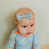 Bowtie Baby Bow - Clementine