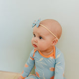 Bowtie Baby Bow - Clementine