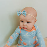 Bowtie Baby Bow - Clementine