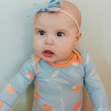 Long Sleeve Bodysuit - Clementine