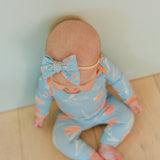 Long Sleeve Bodysuit - Clementine