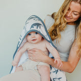 Premium Baby Knit Hooded Towel - Cove
