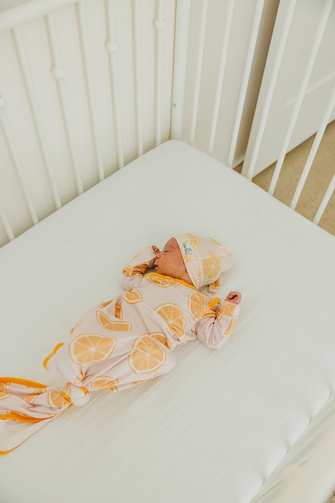 Newborn Knotted Gown - Cutie