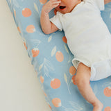 Premium Knit Diaper Changing Pad Cover - Clementine