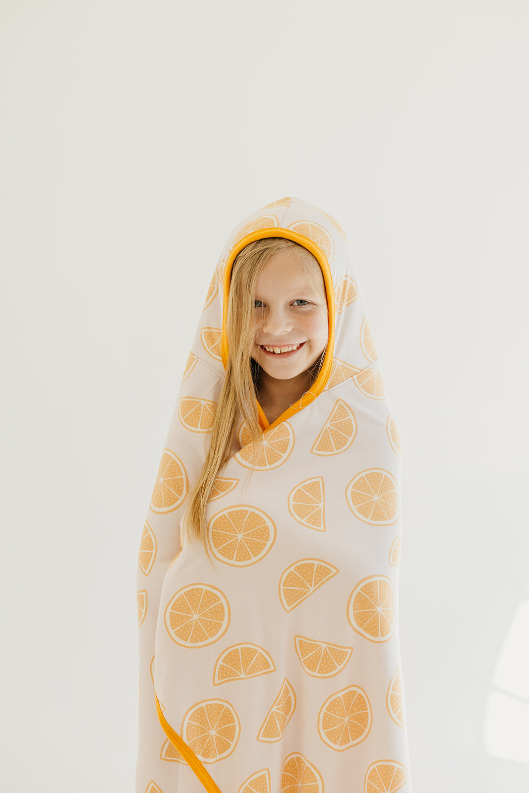 Premium Big Kid Hooded Towel - Cutie