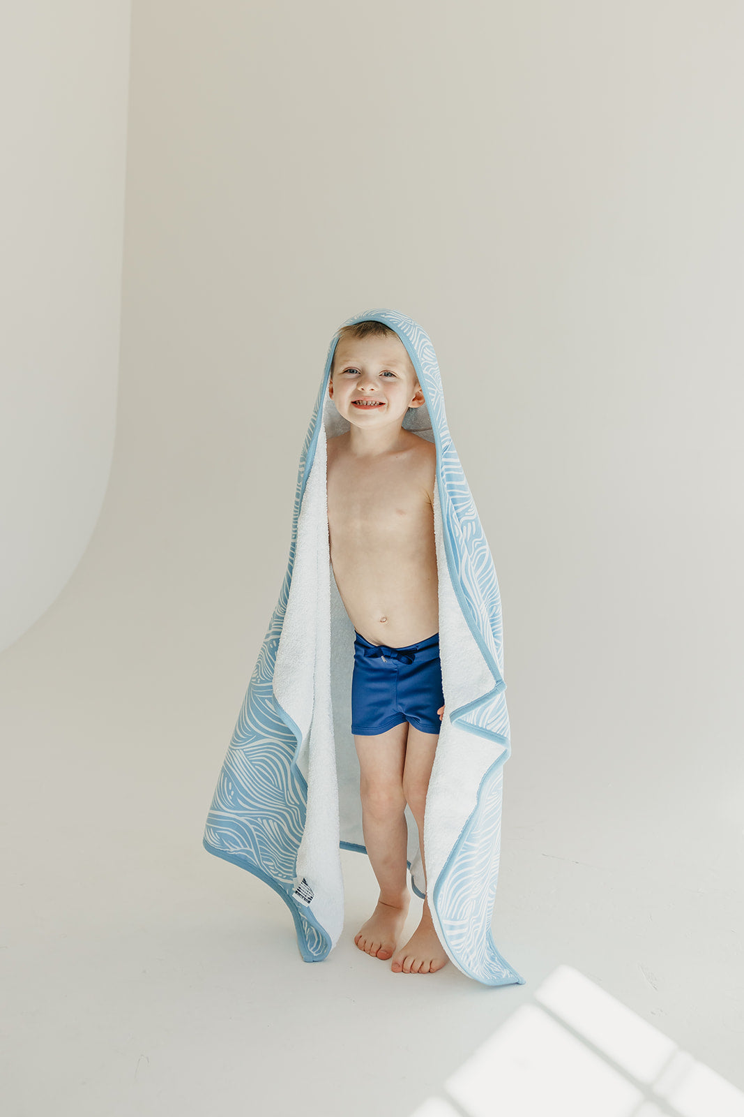 Premium Big Kid Hooded Towel - Surf