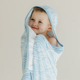 Premium Big Kid Hooded Towel - Surf
