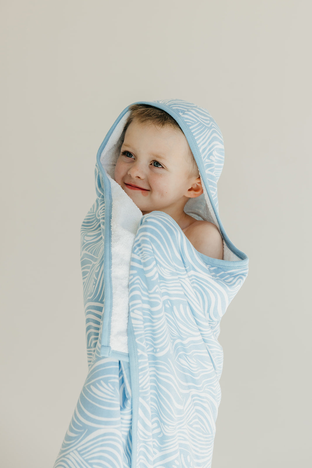 Premium Big Kid Hooded Towel - Surf