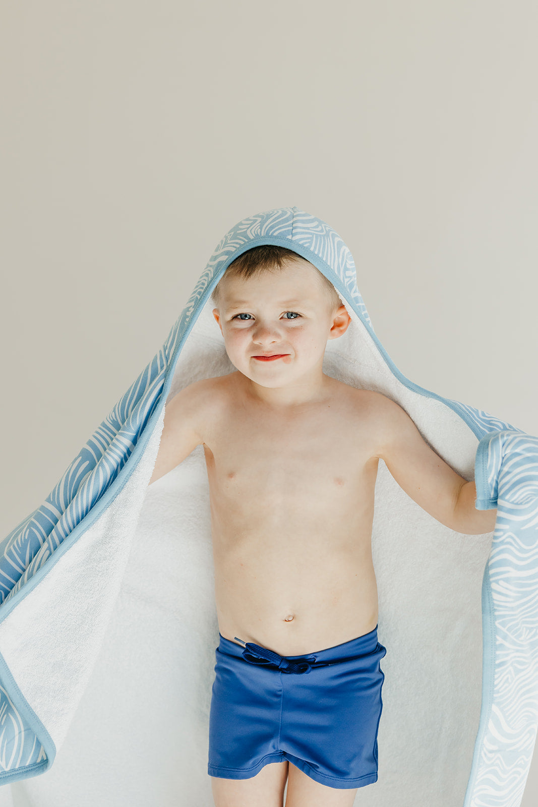 Premium Big Kid Hooded Towel - Surf