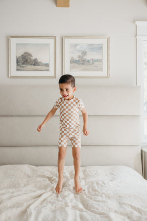 2pc Long Sleeve Pajama Set - Rad 2T | Copper Pearl