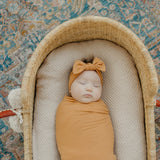 Rib Knit Swaddle Blanket - Dolce