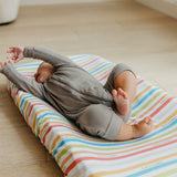 Premium Knit Diaper Changing Pad Cover - CoComelon Stripe