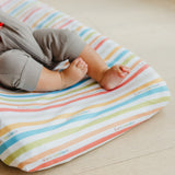 Premium Knit Diaper Changing Pad Cover - CoComelon Stripe