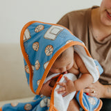 Premium Baby Knit Hooded Towel - Dunk