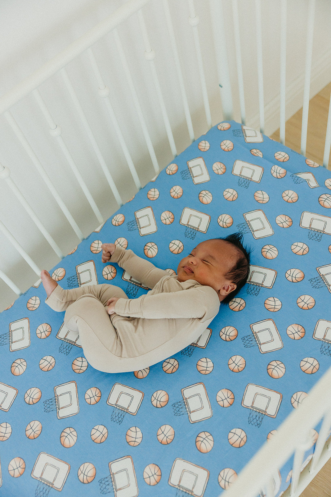 Premium Knit Fitted Crib Sheet - Dunk