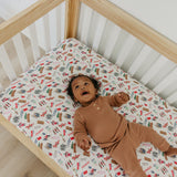 Premium Knit Fitted Crib Sheet - A Christmas Story