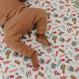 Premium Knit Fitted Crib Sheet - A Christmas Story