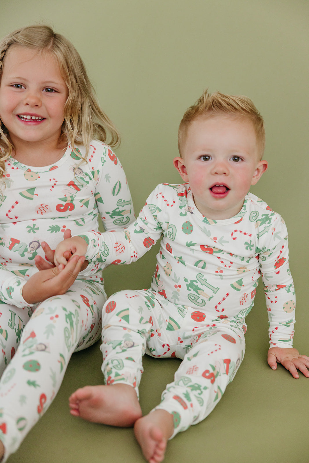 Infant 2025 elf pajamas