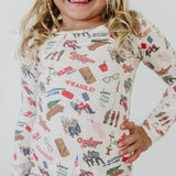 2pc Long Sleeve Pajama Set - A Christmas Story