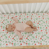 Premium Knit Fitted Crib Sheet - Elf