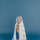 Premium Baby Knit Hooded Towel - The Polar Express