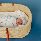 Knit Swaddle Blanket - The Polar Express