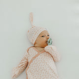 Newborn Knotted Gown - Dottie