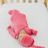 Top Knot Hat - Flamingo