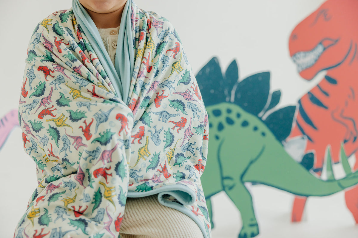 Three-Layer Quilt - Dinosaurs of Jurassic Park