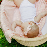 Ribbon Baby Bow - Dottie