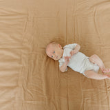 Short Sleeve Bodysuit - Oat