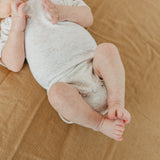 Short Sleeve Bodysuit - Oat