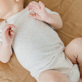 Short Sleeve Bodysuit - Oat