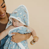 Premium Baby Knit Hooded Towel - Bridger